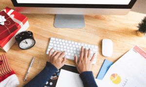Google Keyword Planner results for a linen dress keyword list