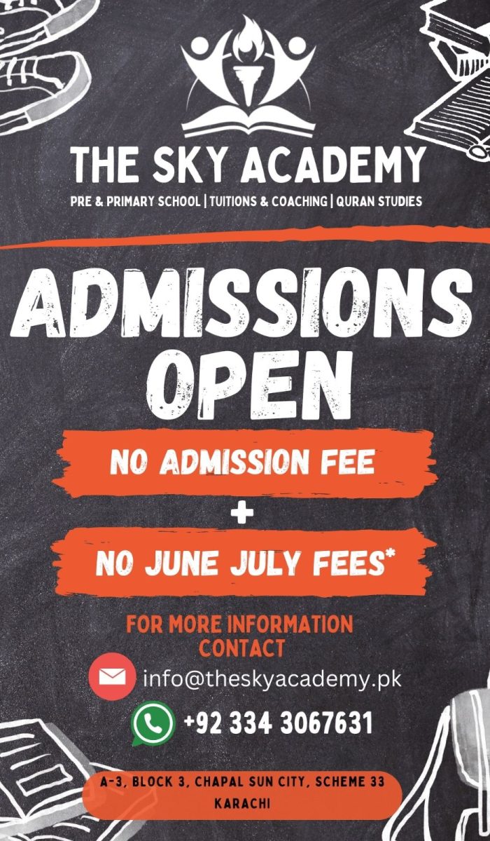Sky Academy admission open