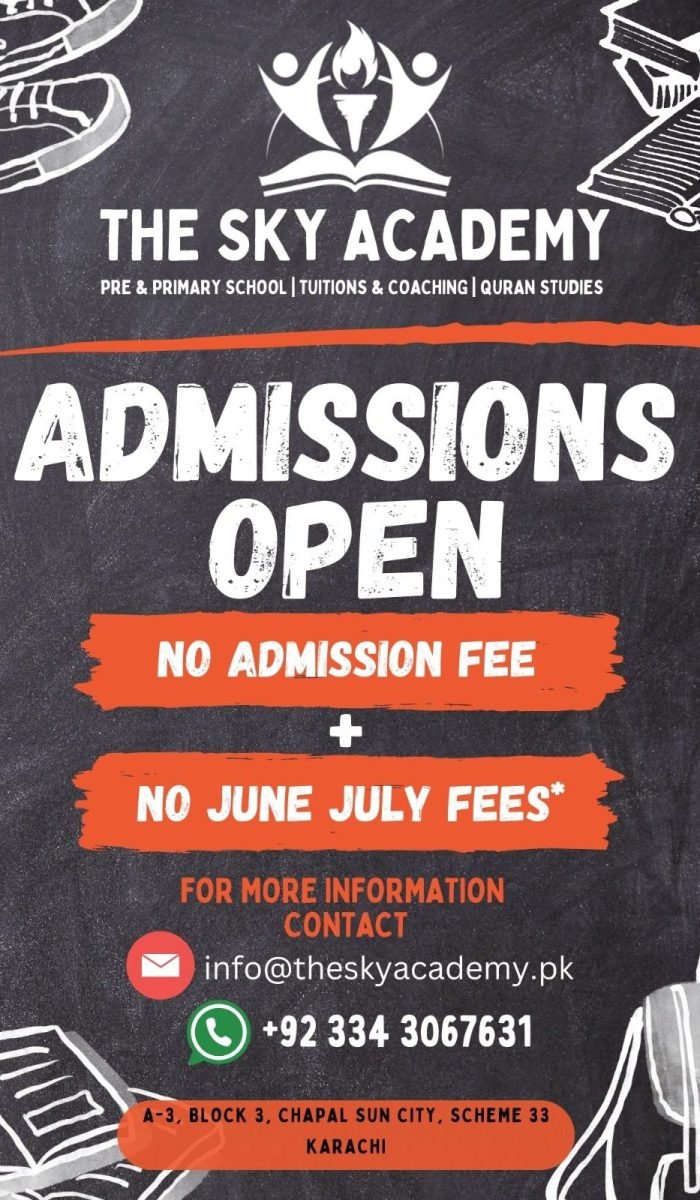 Sky Academy admission open